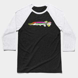 Alligator Gar Baseball T-Shirt